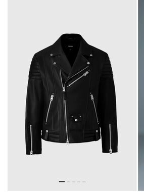 Women’s Leather Biker Jacket - mackage